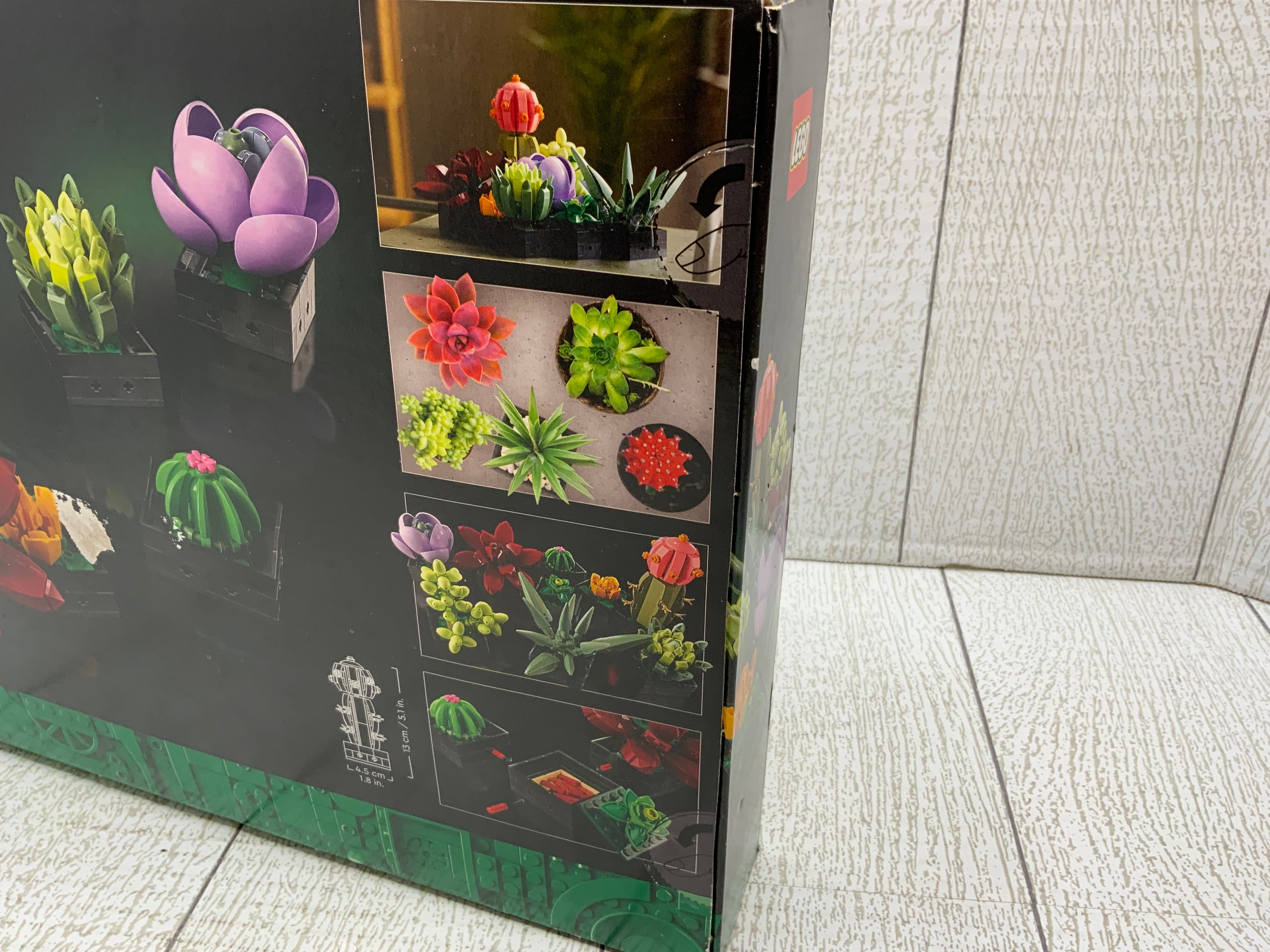 LEGO Icons Succulents 10309 Artificial Plants Set for Adults (8026637041902)